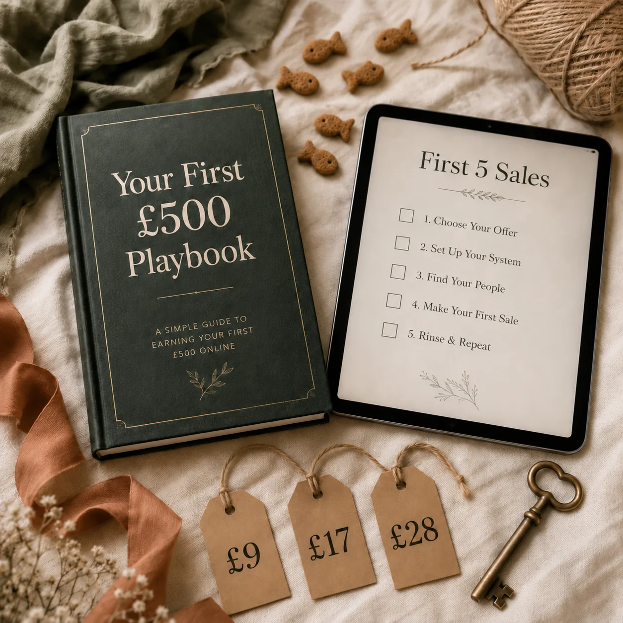 Your First £500 Playbook